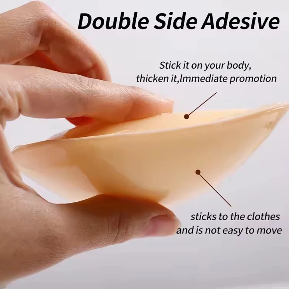Double-Sided Sticky Bra Inserts - Invisible Push-Up Pads