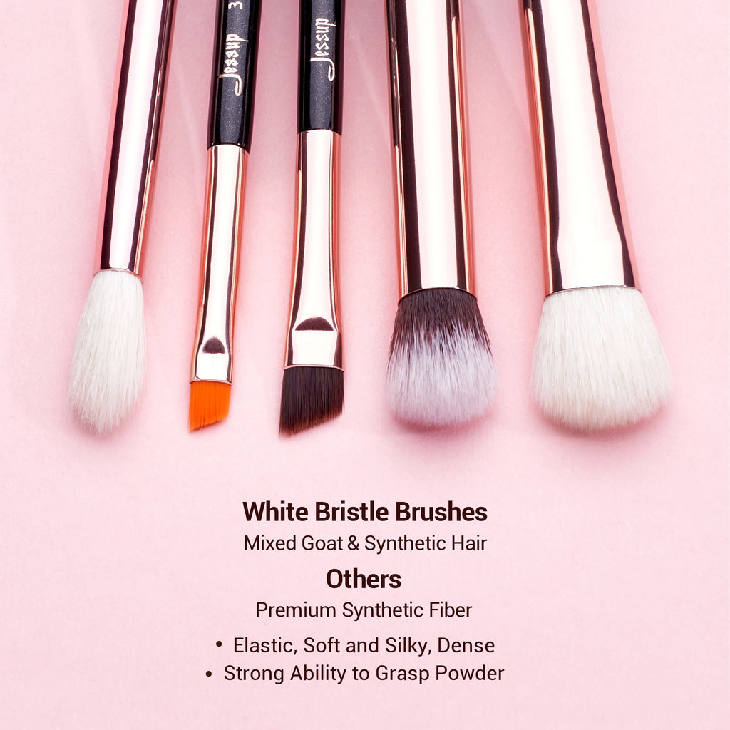 Professional Makeup Brush Set - 15 Pieces