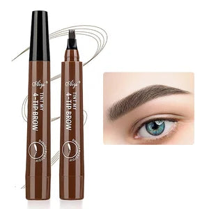 4-Prong Waterproof Eyebrow Pencil