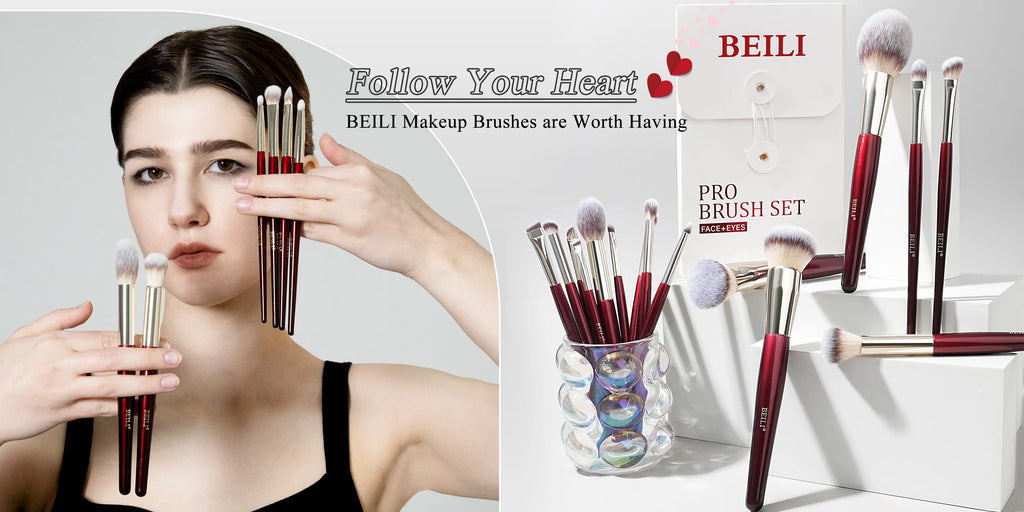 Professional Eyeshadow Brush Set - 15 Pieces