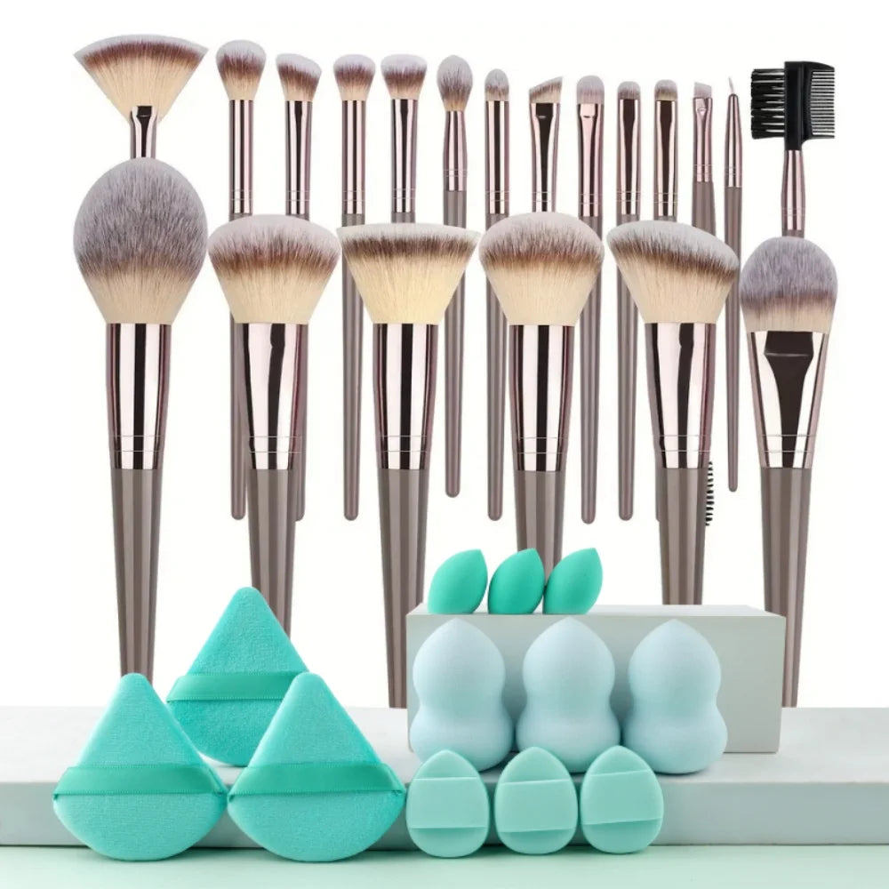 Professional Makeup Brush Set - 3-20 Pieces