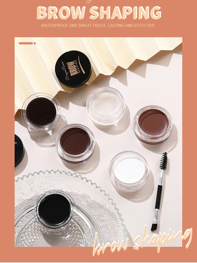 6-Color Eyebrow Styling Cream