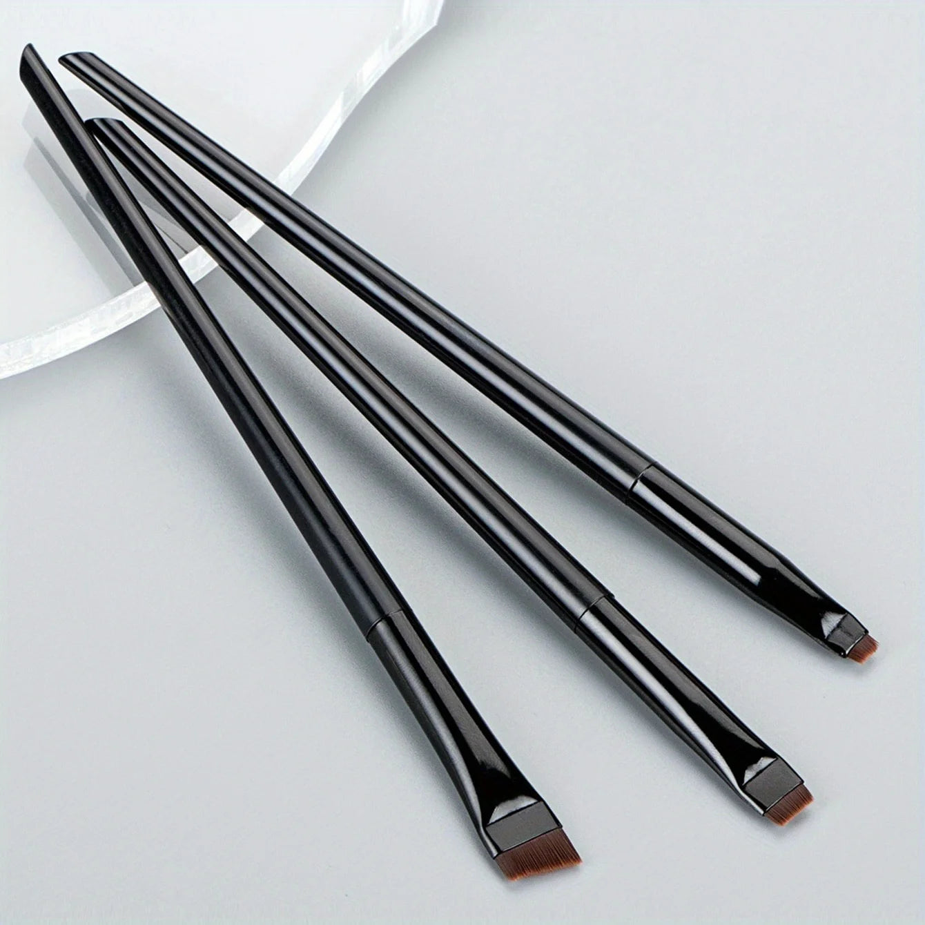 Precision Eyeliner & Brow Brush Set