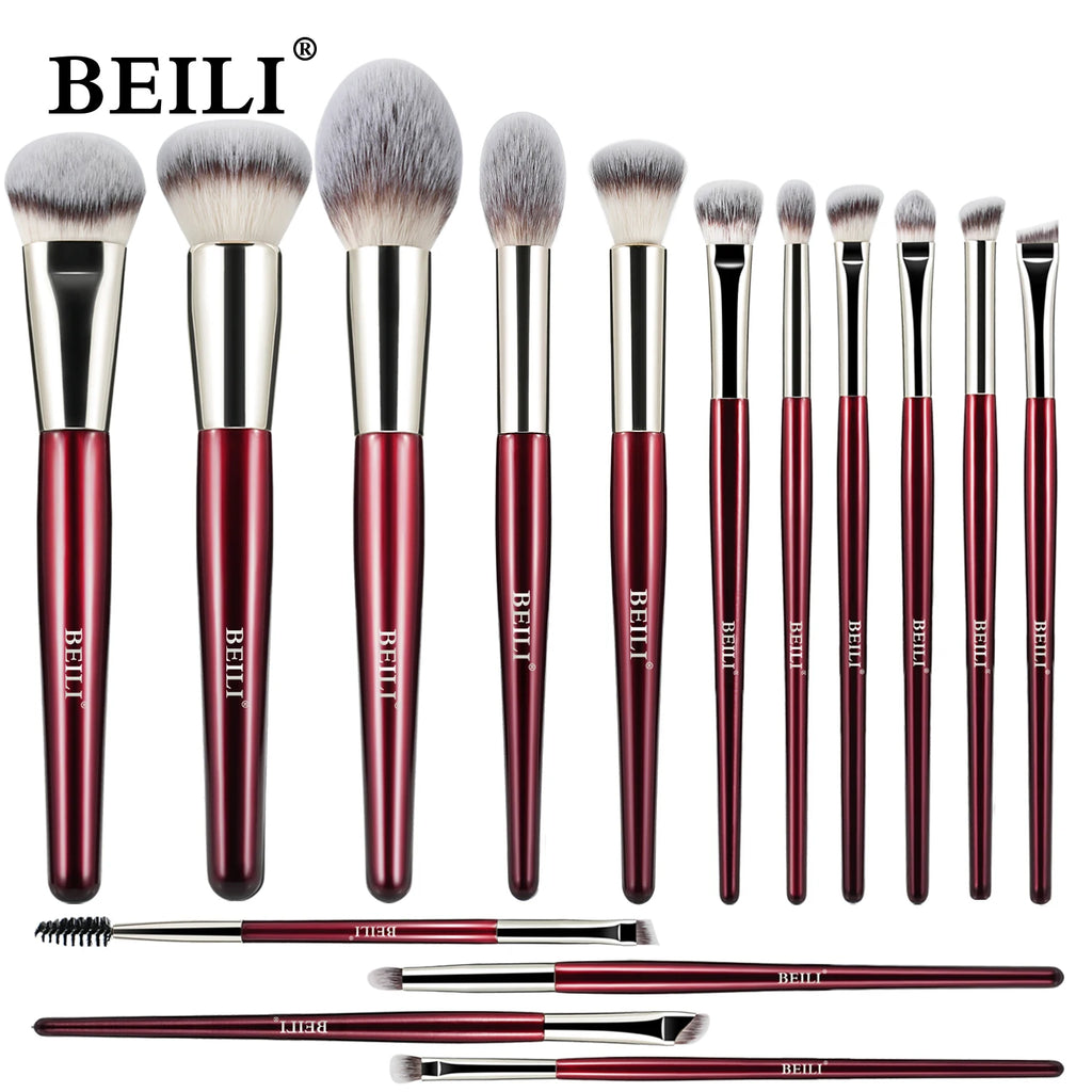Professional Eyeshadow Brush Set - 15 Pieces