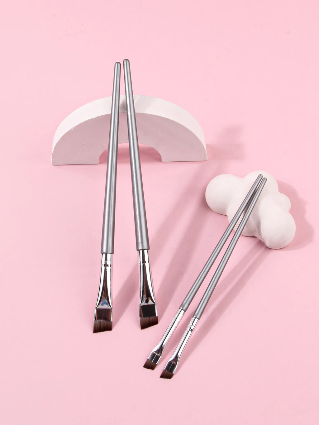 Precision Eyeliner Brush Set - 4 Pieces