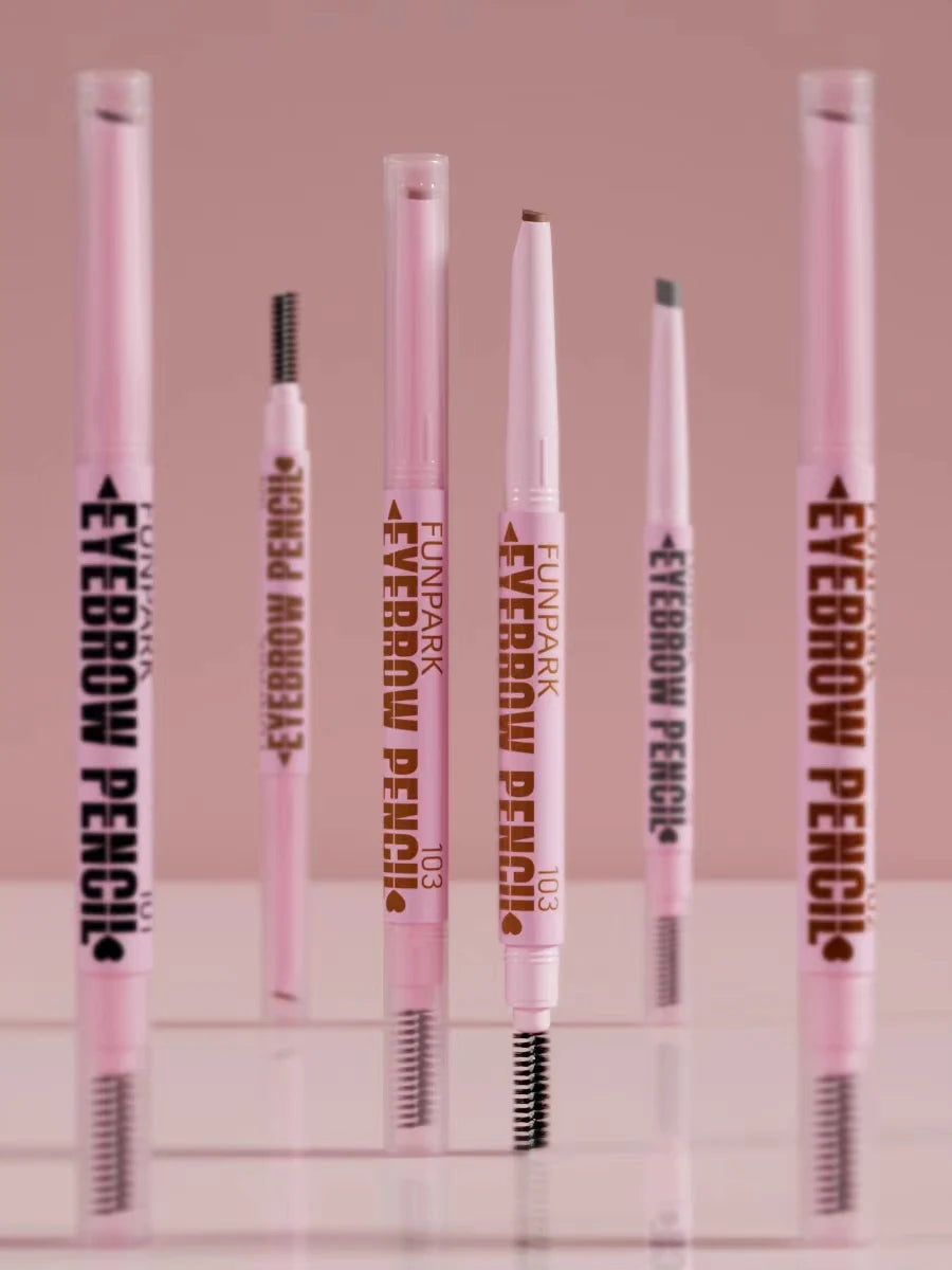 2-in-1 Waterproof Eyebrow Pencil