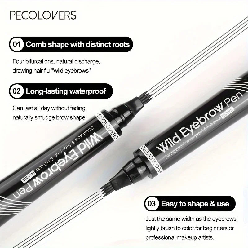 4-Prong Liquid Eyebrow Pen