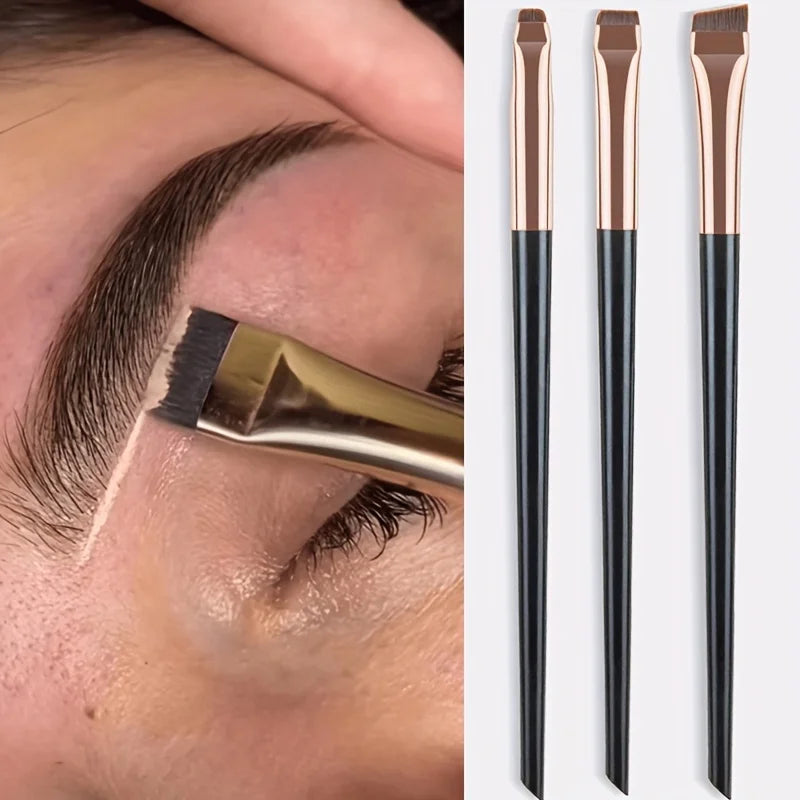 Precision Eyeliner & Brow Brush Set
