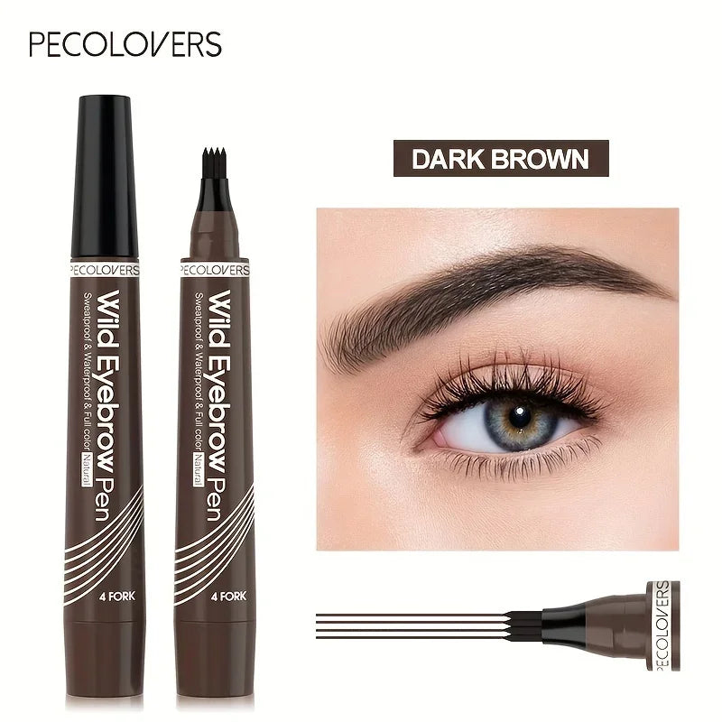 4-Prong Liquid Eyebrow Pen