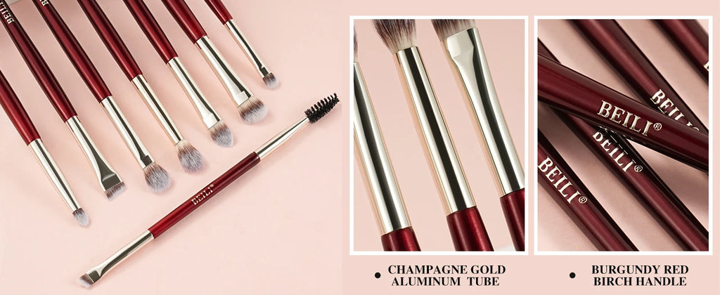 Professional Eyeshadow Brush Set - 15 Pieces