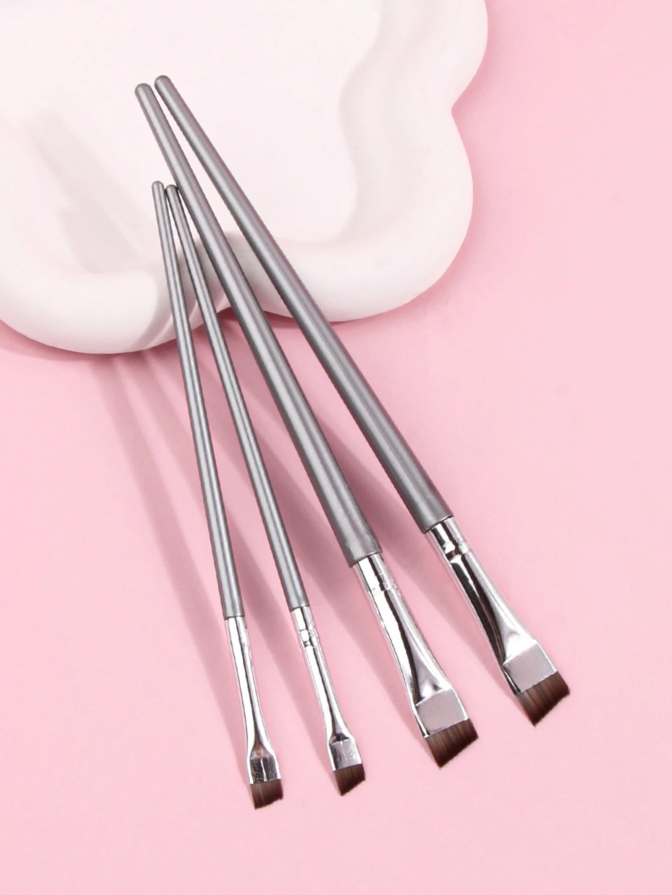 Precision Eyeliner Brush Set - 4 Pieces